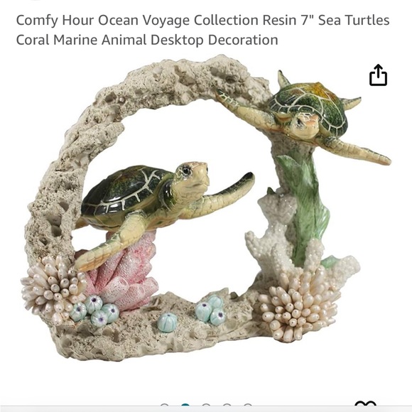 December Diamonds Sea Turtles on Coral - Picture 3 of 7